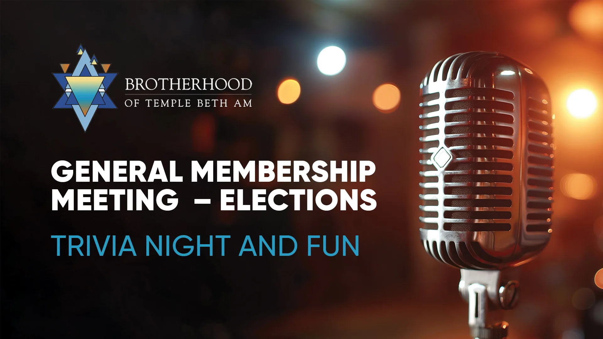 brotherhood general membership meeting elections web banner