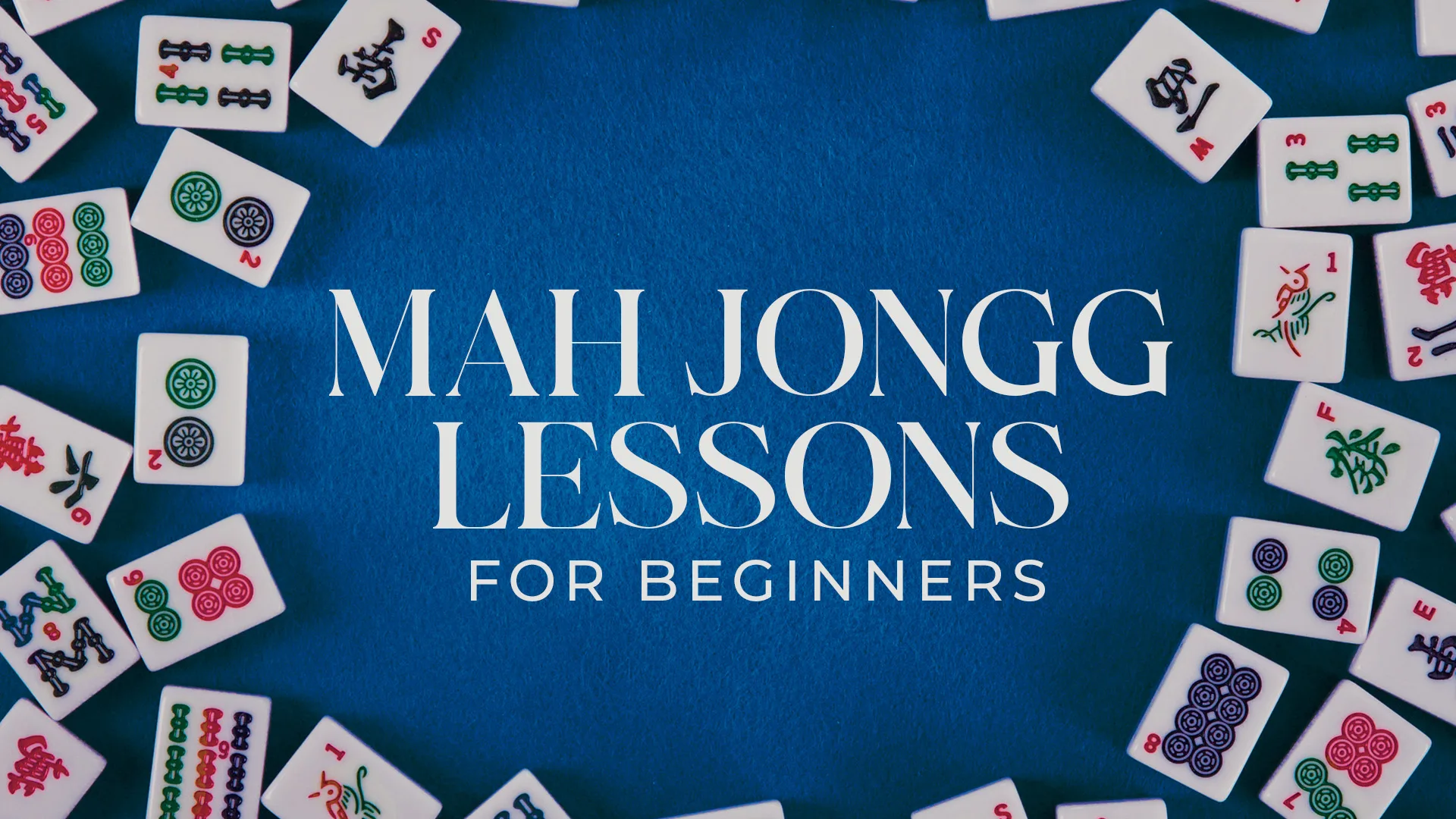 Mah jongg class web banner